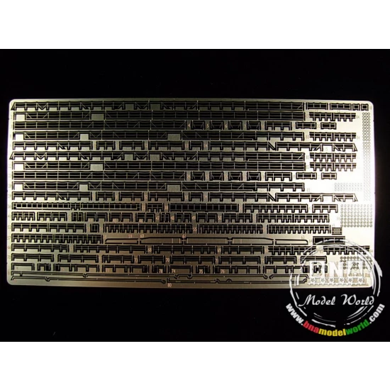 1/350 WWII IJN Yamato Rail Photo-etched Set for Tamiya kit #78025