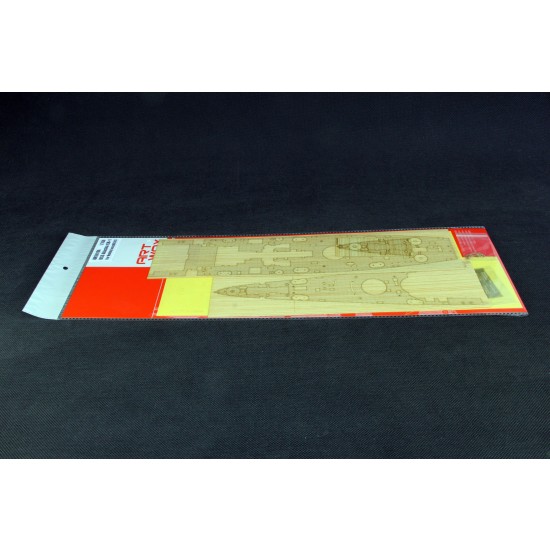 1/350 USS Alaska CB-1 Wooden Deck w/Masking & PE Sheets for Hobby Boss #86513