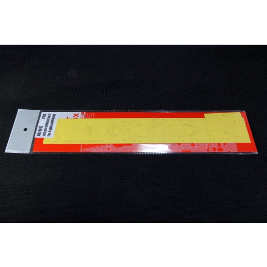 1/700 IJN Battlecruiser Kongo 1914 Deck Masking Sheet for Kajika #KM70001