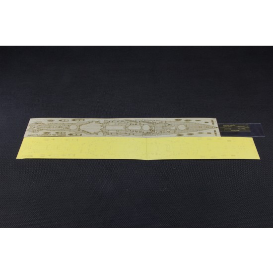 1/700 IJN Battleship Hiei next 006 Deck w/Masking Sheet & PE for Fujimi kit #460079