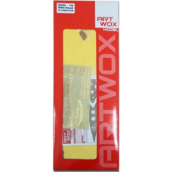 1/200 HMS Hood Wooden Deck w/Masking Sheet & Photoetch for Trumpeter kit #03710