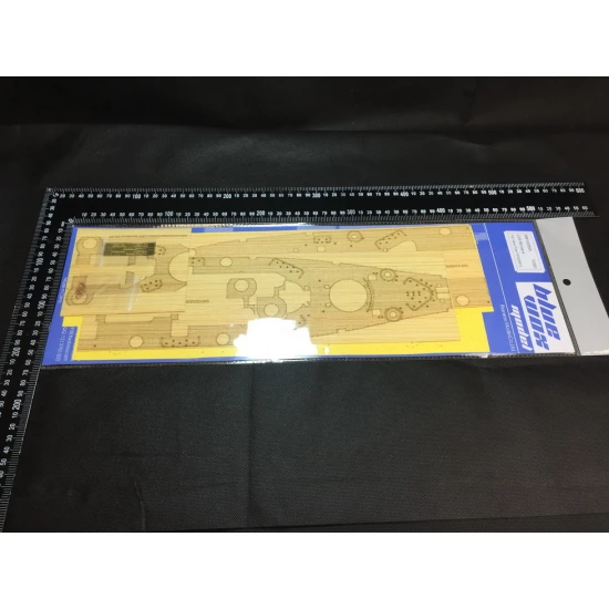 1/350 USS Montana Wooden Deck, Masks, Planking Masking PE for Very Fire kit #VF350913
