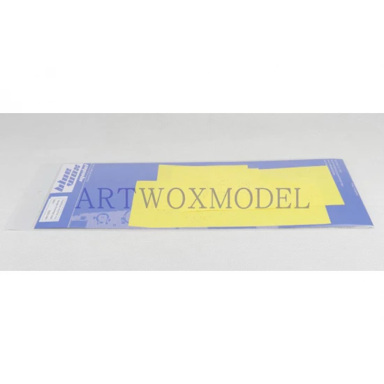 1/350 USS Wisconsin BB-64 Deck Masking Sheet for Very Fire kit #VF350912