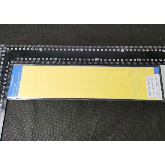 1/350 USS Salem CA-139 Deck Masking Sheet for Very Fire kit #VF350919
