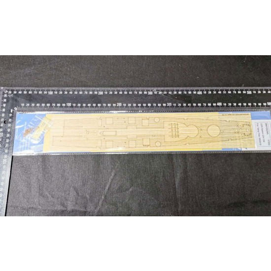 1/350 USS Salem CA-139 Wooden Deck w/Masking Sheet & PE for Very Fire kit #VF350919
