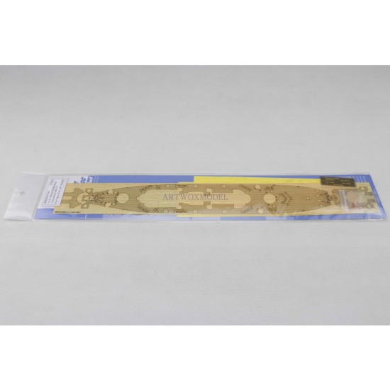 1/700 US Navy Louisiana BB-71 Wooden Deck w/Masking Sheets for Very Fire kit #VF700902