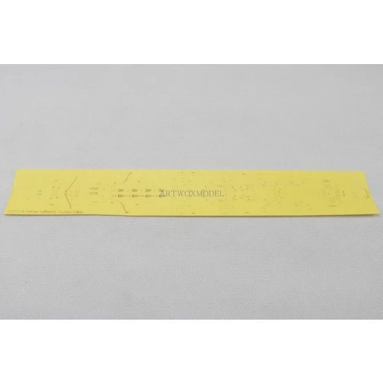 1/700 German H-class Hutten Deck Masking Sheet for Very Fire kit #VF700906