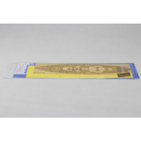 1/700 German H-class Hutten Wooden Deck w/Masking Sheets & PE for Very Fire kit #VF700906