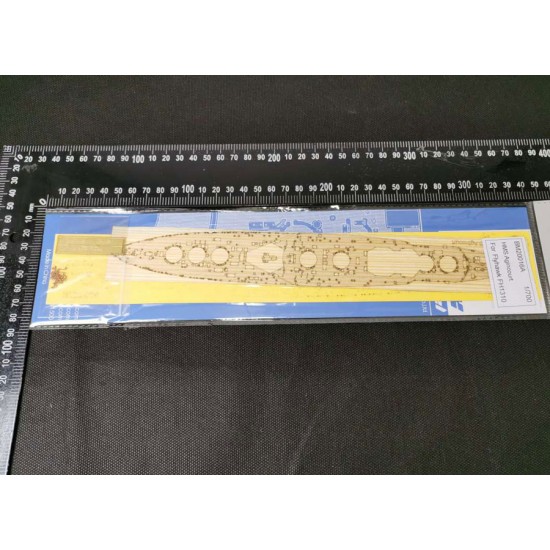 1/700 HMS Agincourt Wooden Deck w/Masking Sheet & PE for Flyhawk kit #FH1310
