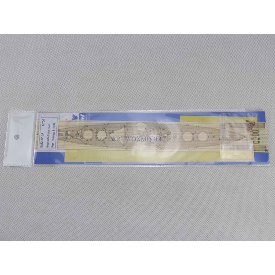 1/700 British Battle Cruiser Hood Wooden Deck, Masking, PE for Tamiya #31806