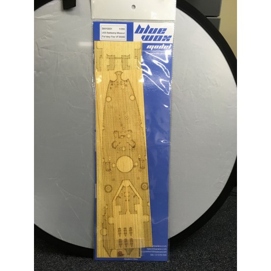 1/350 USS Battleship Missouri Wooden Deck for Very Fire kit #VF350003