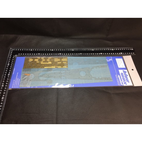 1/350 USS Guam CB-2 Wooden Deck with PE (Blue deck) for Hobby Boss #86514