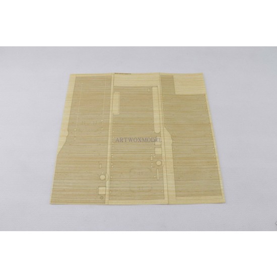 1/350 US Aircraft Carrier CV-13 Franklin Wooden Deck for Trumpeter kit #05604