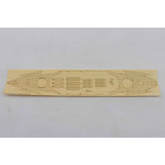 1/350 Schleswig-Holstein 1908 Wooden Deck for Trumpeter 05355