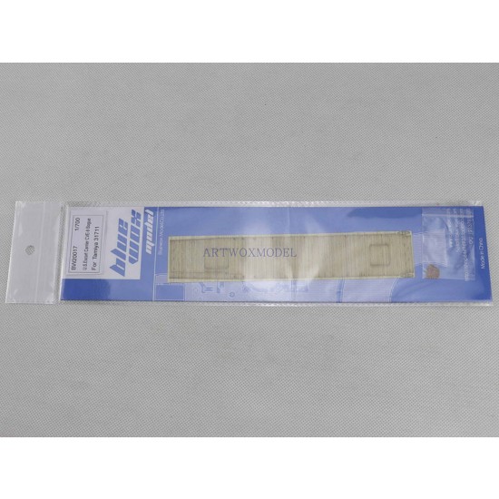 1/700 US Escort Carrier CVE-9 Bogue Wooden Deck for Tamiya #31711