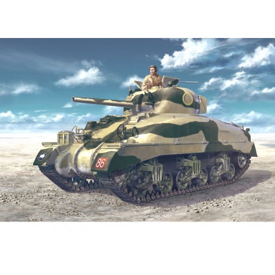 1/35 British Army Sherman 2 Direct Vision Type (El Alamein 1942)