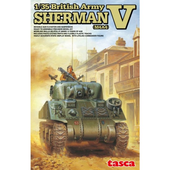 1/35 British Army Sherman V (M4A4)