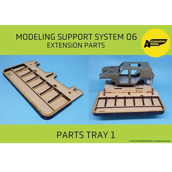 Modelling Support System Vol.06 - Parts Tray #1 (2pcs)