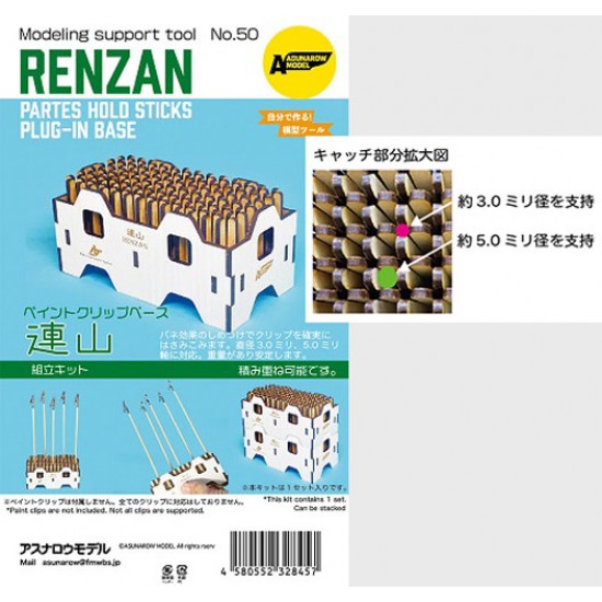 RENZAN Parts Hold Sticks Plug-In Base