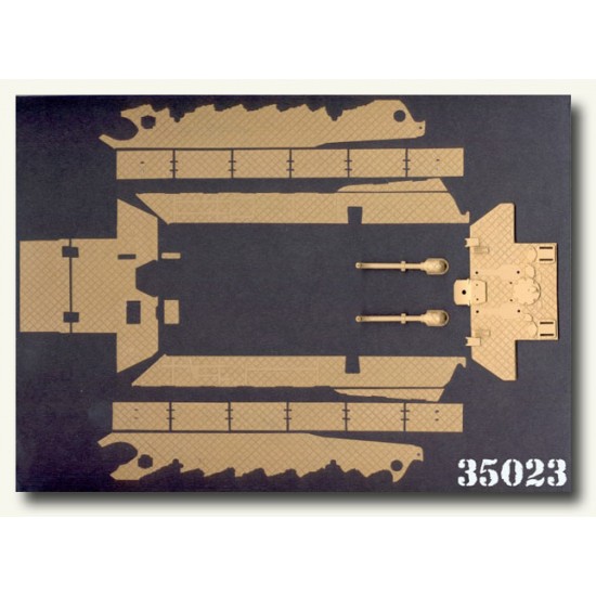 1/35 Zimmerit for SdKfz.179 Bergepanther (for ITALERI kit)