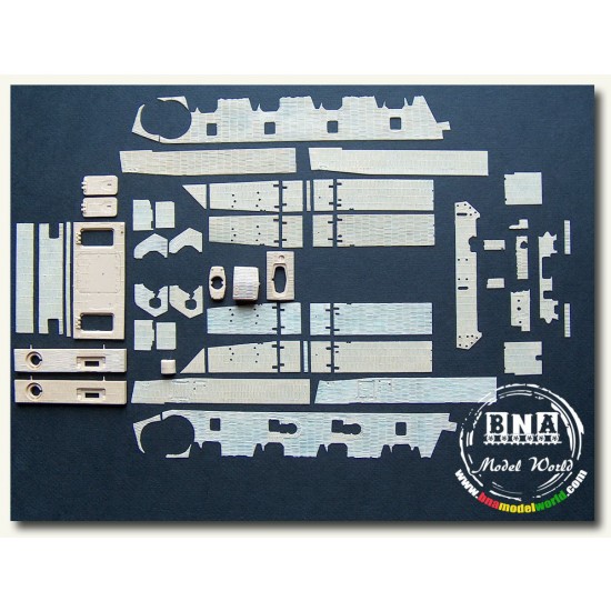 1/35 Zimmerit for Panzer.IV H Late II for DRAGON 6300/6549/6556