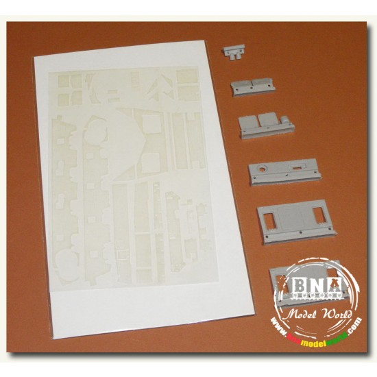 1/35 Zimmerit for Panzer.IV H Wirbelwind (for DRAGON #6540)
