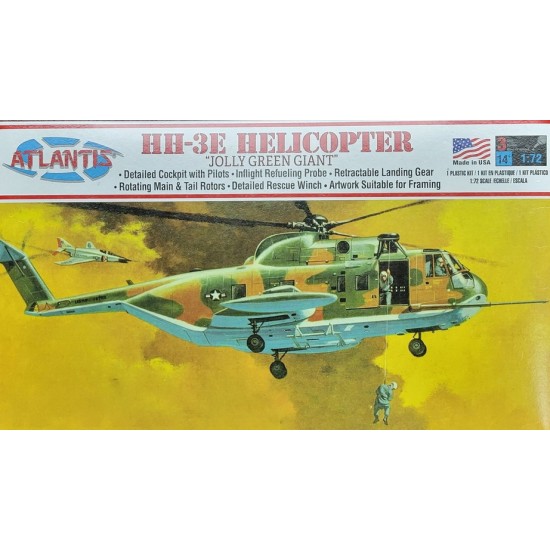 1/72 Sikorsky HH-3E Jolly Green Giant Helicopter