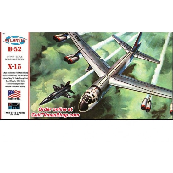 1/175 B-52 and X-15 with Swivel Stand