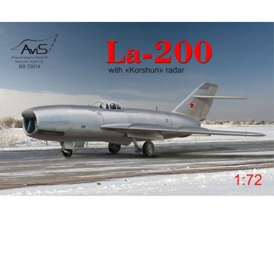 1/72 Lavochkin La-200 (Aircraft 200) w/"Korshun" Radar