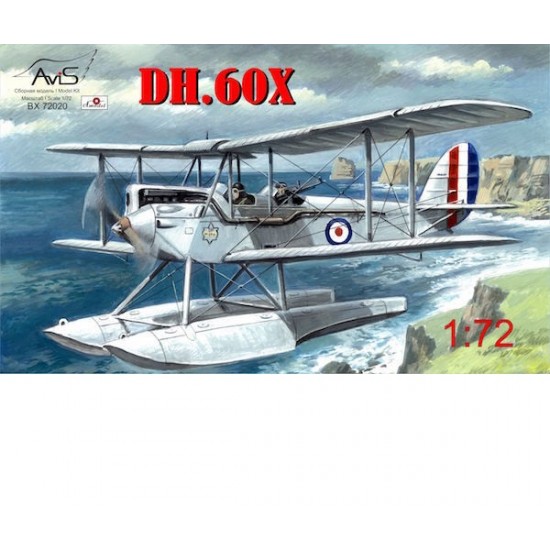 1/72 de Havilland DH-60X RAF Gipsy Moth Floatplane