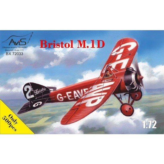 1/72 Bristol M. 1D Monoplane Scout Fighter