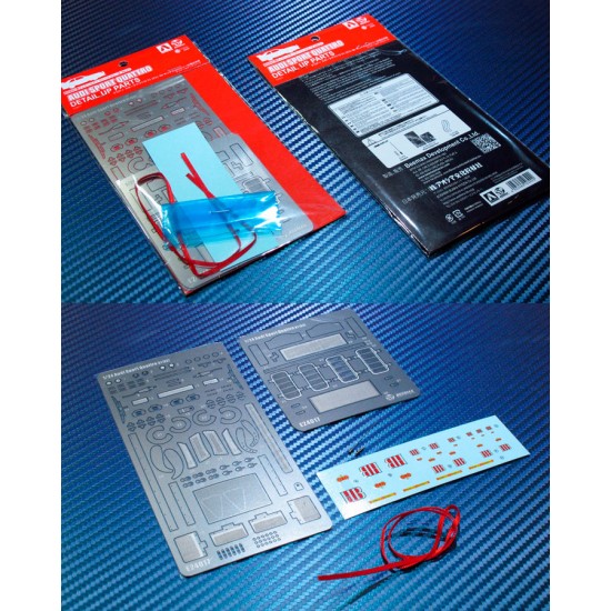 Detail Up Parts for 1/24 AUDI Sport Quattro S1 [E2] '86 Monte Carlo Rally VER