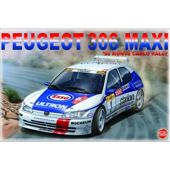 1/24 Peugeot 306 Maxi '96 Monte Carlo Rally