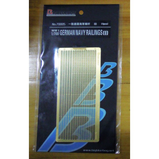 1/700 WWI German Navy Railings Vol.1 