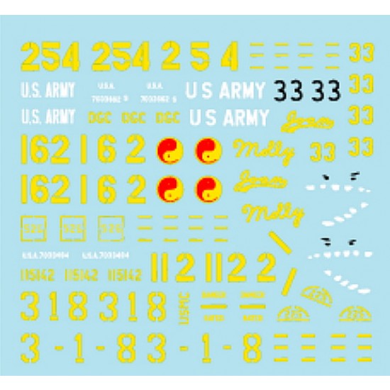 1/35 Markings for DUKWs on Iwo Jima