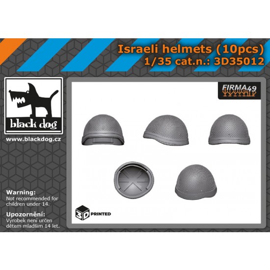 1/35 Israel Army Helmets (10pcs)
