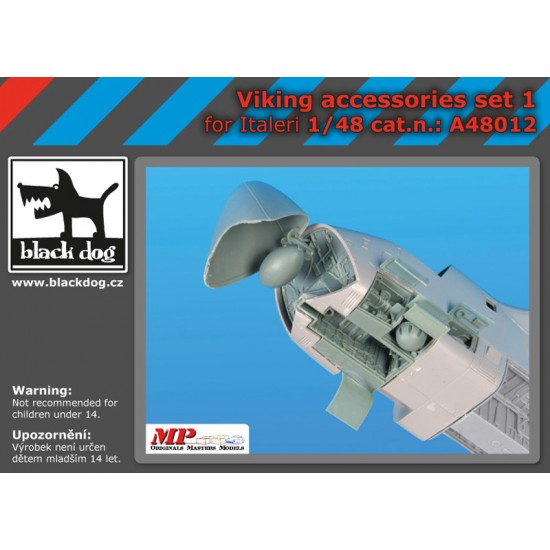 1/48 Viking Accessories Set Vol.1 for Italeri kits