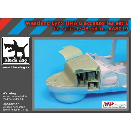 1/48 Westland Lynx HMA8 Accessories Set Vol.1 for Airfix kits