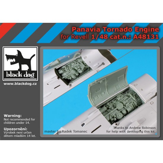 1/48 Panavia Tornado Engine for Revell kits