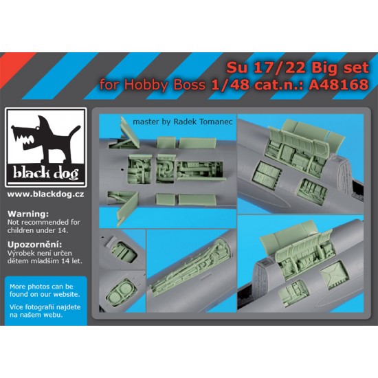 1/48 Sukhoi SU-17/22 Super Detail Set for HobbyBoss kits