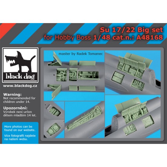 1/48 Sukhoi SU-17/22 Super Detail Set for HobbyBoss kits