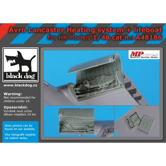 1/48 Avro Lancaster Heating System for HK Models