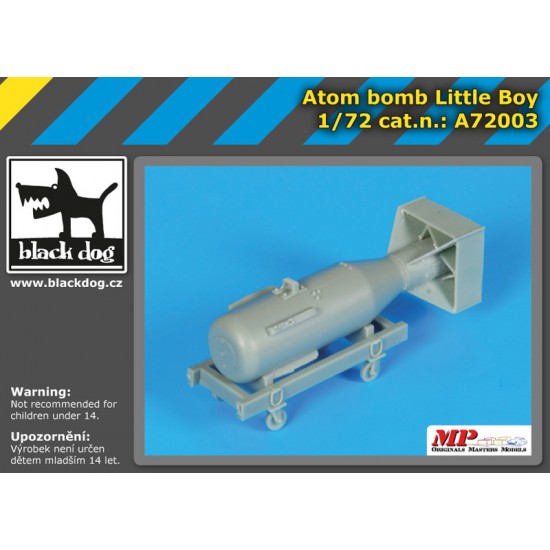 1/72 Atom "Little Boy" Bomb kits