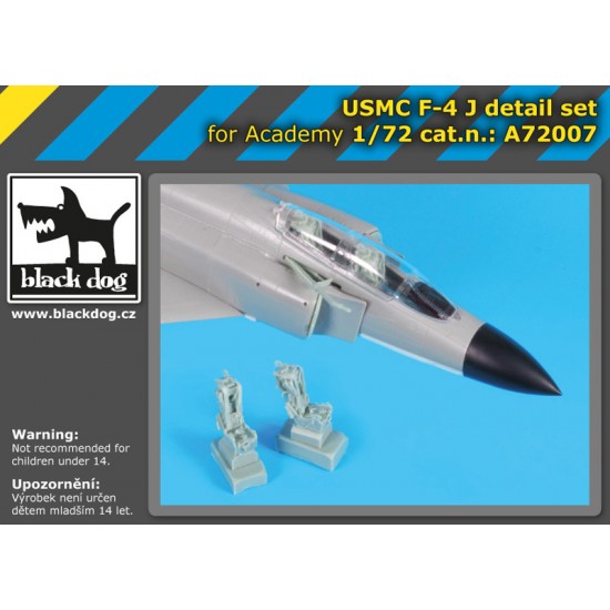 1/72 USMC F-4 J Detail Set for Academy kits