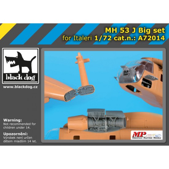 1/72 MH-53J Big Detail Set for Italeri kits