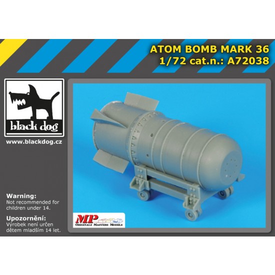 1/72 Nuclear Bomb Mark 36 Nuclear Weapon
