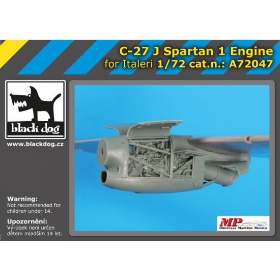 1/72 Alenia C-27 J Spartan 1 Engine for Italeri kits