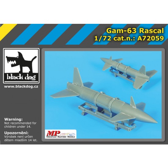 1/72 GAM-63 Rascal Air-to-surface Missile