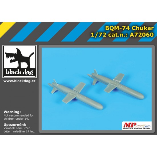 1/72 Northrop BQM-74 Chukar Target Drones