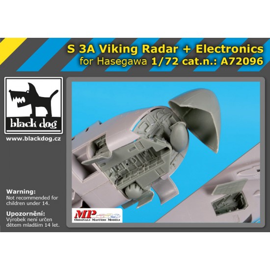 1/72 Lockheed S-3 A Viking Radar & Electronics for Hasegawa kits